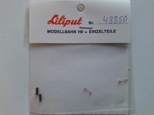 Liliput #43350: Ersatzkohlen und Federn für Art.Nr. 3350/3351 - "Tigerli", OVP | Zustand: Neu