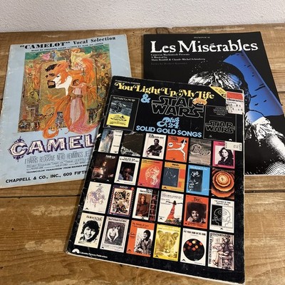 You Light Up My Life & Star Wars, Les Miserables & Camelot Piano Songbook 70-80s