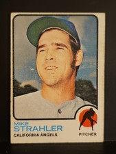 1973 Topps #279 Mike Strahler ANGELS