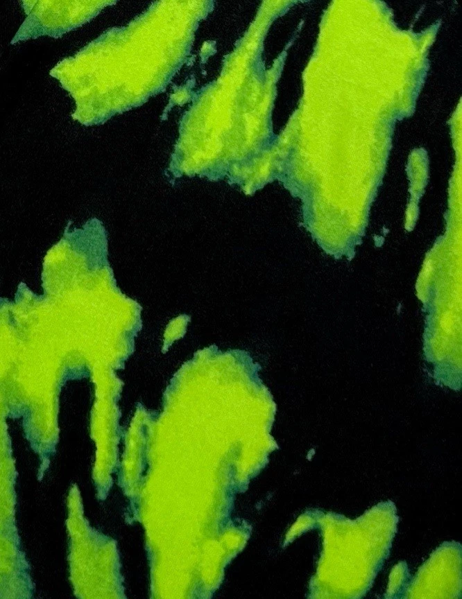 Leggings LuLaRoe TC2 alta curvilínea 2 HALLOWEEN verde tropical TIE DYE redemoinho lounge - Imagem 2 de 4