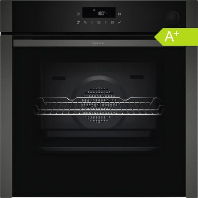 NEFF Backofen Einbau 71L A+ Pyrolyse Dampf AirFry Hide B6AVJ7AG3