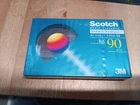SINGLE 1 Scotch Audio Cassette IEC Type I BX 90 Minute Blank Tape NEW SEALED