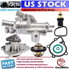 Water Pump & Thermostat Housing Kit For Chrysler Dodge Jeep 2.0L 2.4L 2007-2020