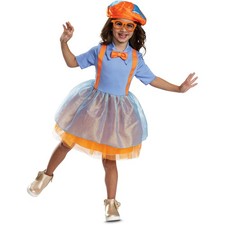 Disguise Licensed Blippi Dress Classic Toddler Girls Costume Cartoon 161849