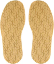 Shoe Bottom Full Sole Repair Replacement Anti-Slip Rubber, 4mm Natural