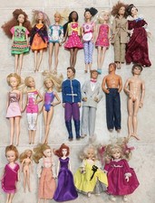 Lot Of 20 Dolls Various Brands And Various Sizes Great Variety Some VTG