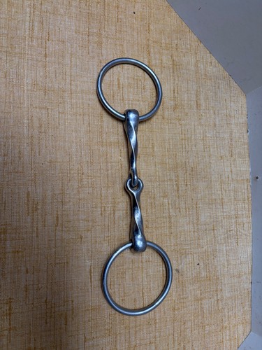Slow Twist O Ring Snaffle Bit USED