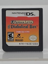Professor Layton and the Diabolical Box (Nintendo DS, 2009) Not For Resale Game