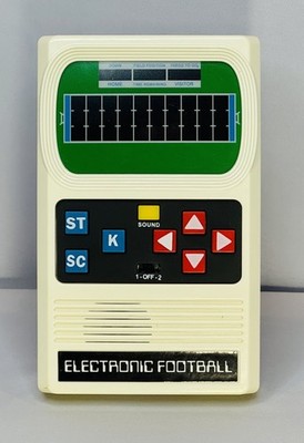 Mattel Basic Fun Retro Electronic Football Handheld Game - Tested! 2014