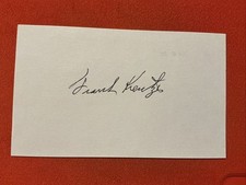 Frank Kreutzer🔥🔥MLB Debut 1962 Chicago White Sox 🔥🔥Autograph🔥🔥