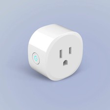 Ezlo Z-Wave 800 Smart Plug with Energy Monitoring Works with Alexa & Google NEW