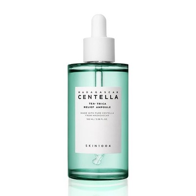 Skin1004 Tea-Trica Relief Ampoule 3.38 Fl. Oz 100Ml Soothing Hydration For