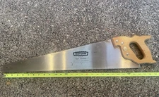 CRAFTSMAN Hand Saw 36194 KROMEDGE Taper Ground, Made in USA