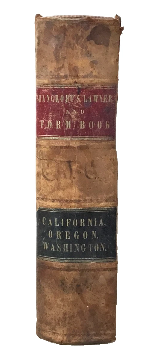 Law & Government Leather 1850-1899 Antiquarian & Collectible Books