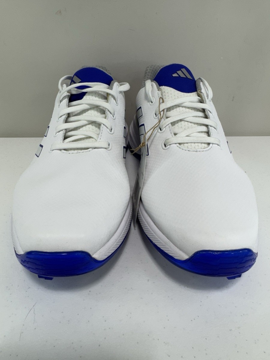 Size 9 Mens Adidas ZG23 Waterproof 6-Spike Golf Shoe White  display picture 1