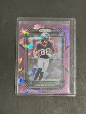 2022 Panini Prizm - John Metchie III - Purple Prizm 141/125 RC - Texans Jets