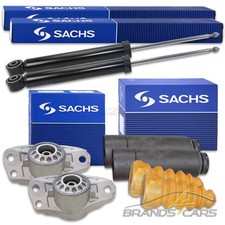 SACHS 2x STOSSDÄMPFER +DOMLAGER +PROTECTION-KIT HINTEN FÜR VW PASSAT 3C 36 05-14