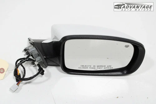 2011-2019 DODGE CHARGER RIGHT SIDE EXTERIOR REAR VIEW MIRROR WHITE KNUCKLE OEM