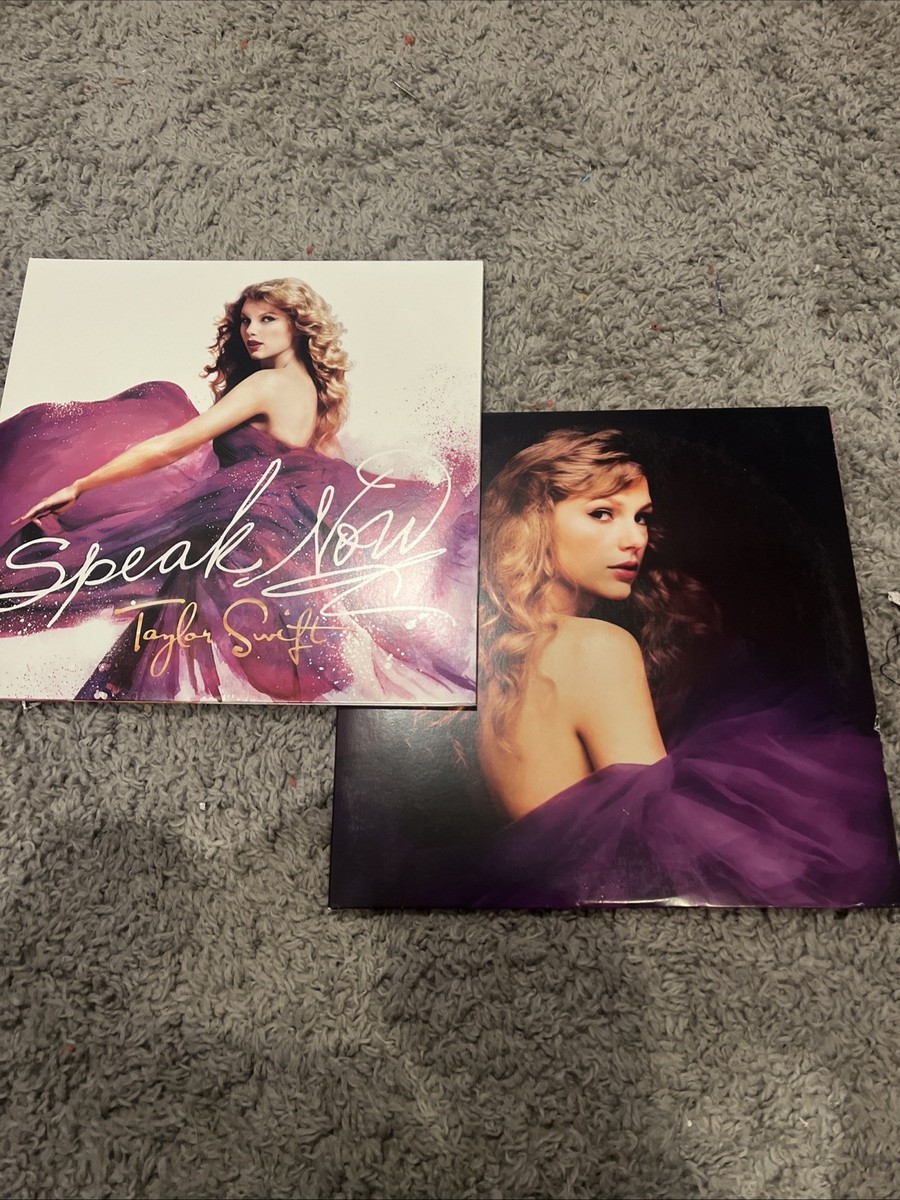 Speak Now Taylor Swift Vinyl Both Taylor's Version And Original