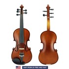 5 String Electric Violin 4/4 Full Size Maple Spruce Ebony Fittings Case,Bow