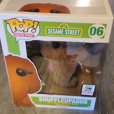 Funko Pop! Vinyl Sesame Street Snuffleupagus #06 SDCC 2015 Exclusive Flocked