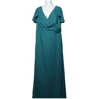 Gown Gallery, Abendkleid, Größe: 50, Türkis, Einfarbig, Damen #8E6