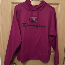 New Red Ladies Champion Hoodie Sweatshirt Size Large New Without Tags NWT