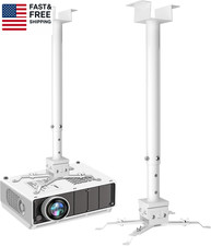 Upgraded Projector Ceiling Mount 23-39  / 58-100CM Heavy Duty Adjustable Projec