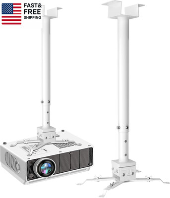 Upgraded Projector Ceiling Mount 23-39  / 58-100CM Heavy Duty Adjustable Projec