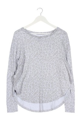 GAP Strickpullover Damen Pullover Gr. DE 36 hellgrau Casual-Look