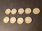 1936 Full Date Buffalo Nickel Lot of 9  *6 Philadelphia, 2 D, 1 S*Nice Group*