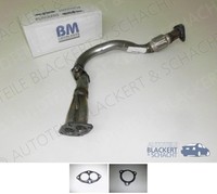BM Auspuff Hosenrohr/Flex+Dichtungen für Fiat Brava Bravo Marea 1.6 16V BJ 96-02