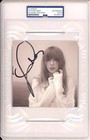 TAYLOR SWIFT Signed Autographed HUGE LONG SIGNATURE TTPD Photograph PSA DNA COA