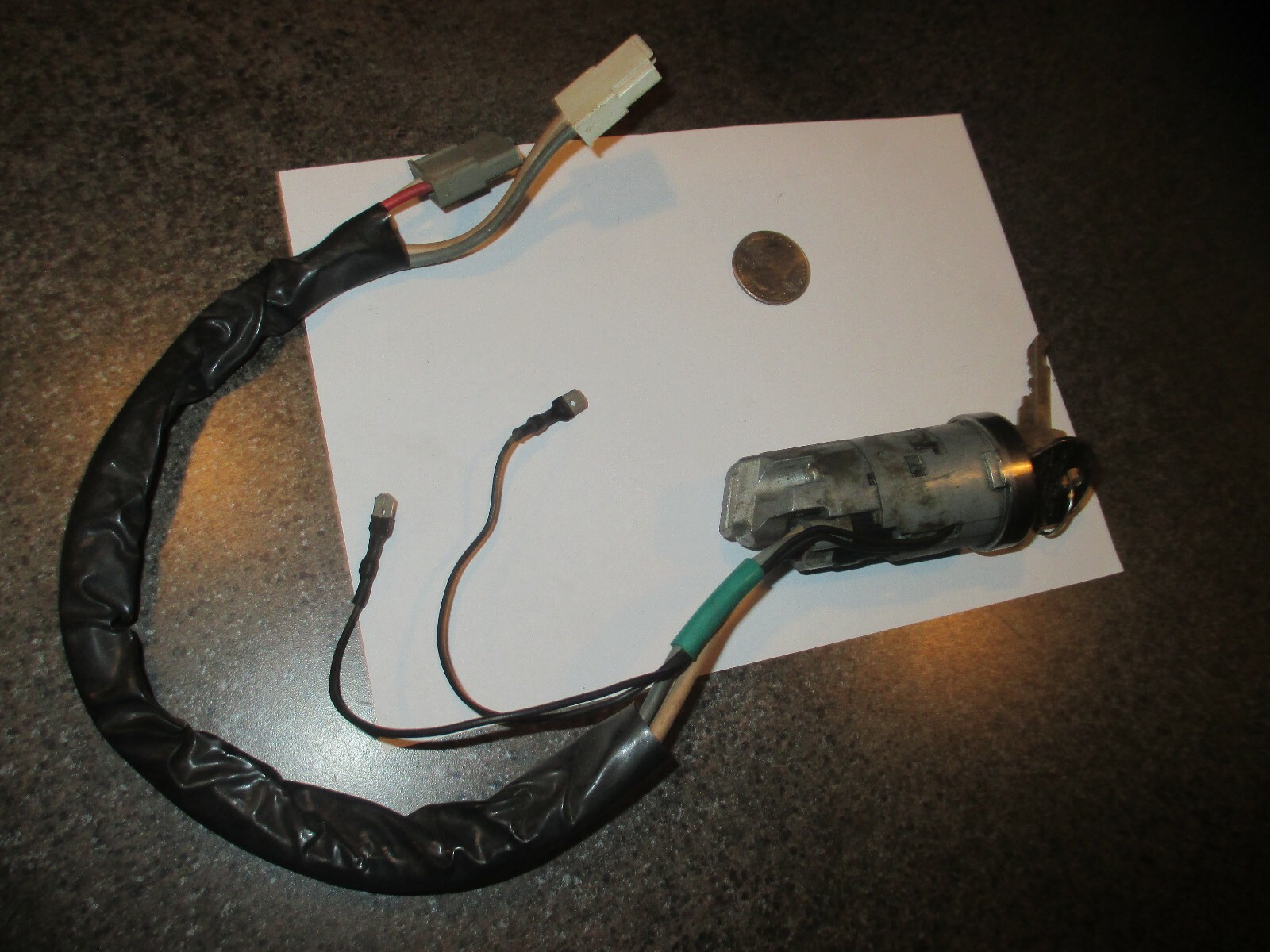 Rare Used OEM Nieman#F49489 Ignition Switch Assembly W/Keys Alfa,Lancia,Ferrari?