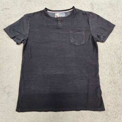 Jam Session pocket T-shirt Mens Medium black