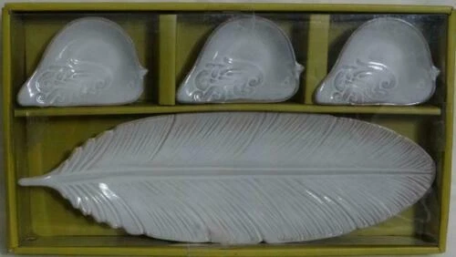 Pier 1 Imports 半瓷装饰盘和碗