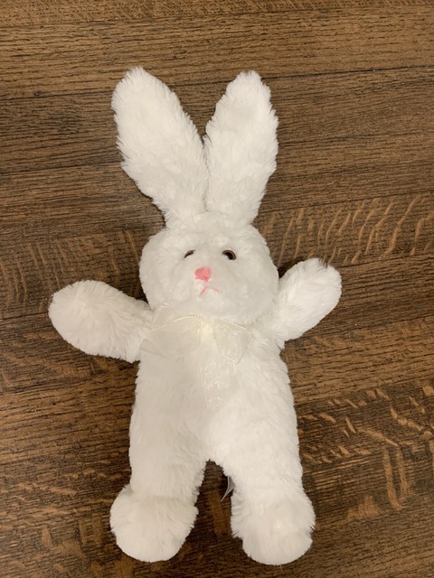 purple rabbit soft toy