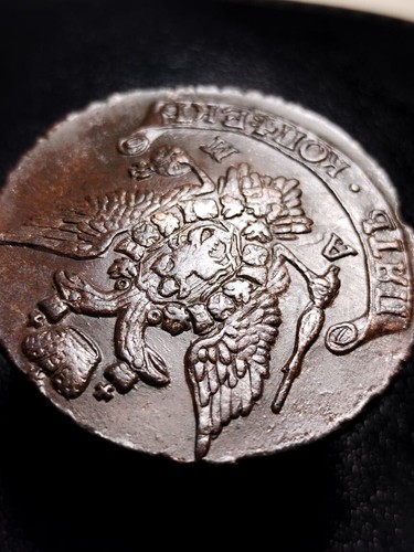 Uncirculated 5 kopeks 1796 AM Original Patina kopecks - Picture 3 of 6