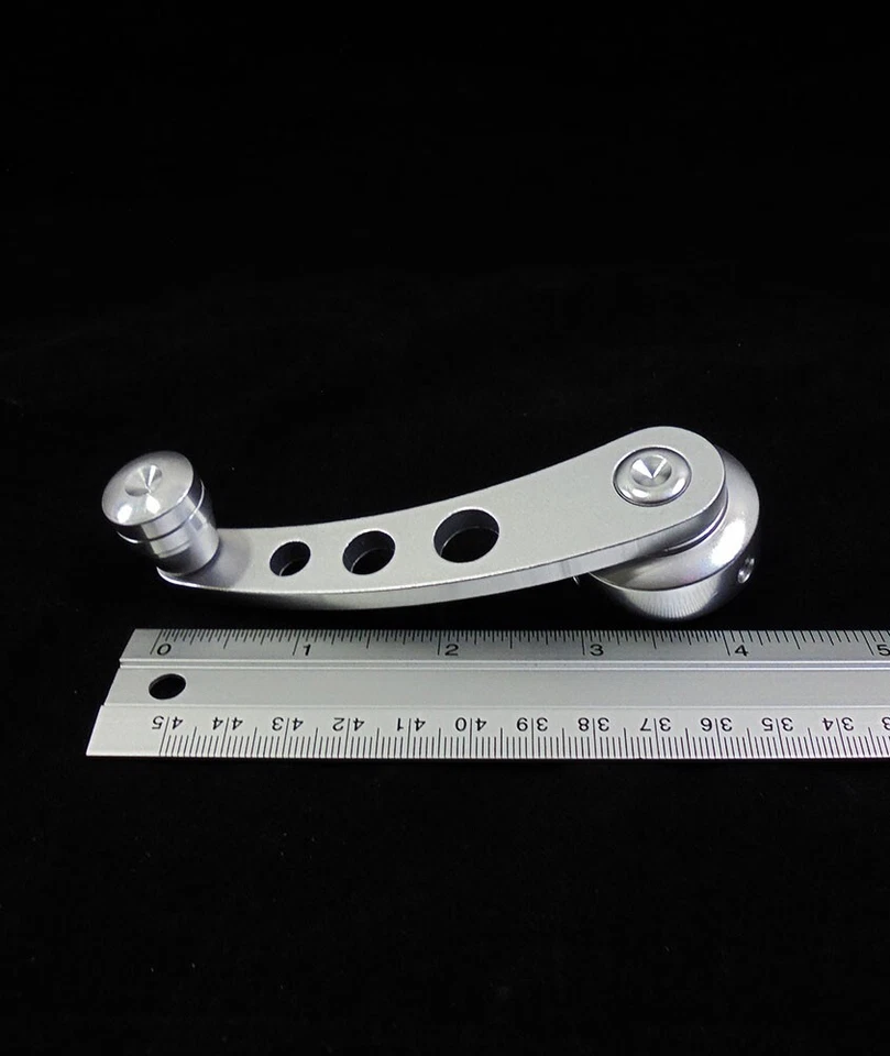 MITSUBISHI L200 MIGHTY MAX DODGE RAM 87-93 ALUMINUM ANODIZED WINDOW HANDLE CRANK - Image 3 of 4