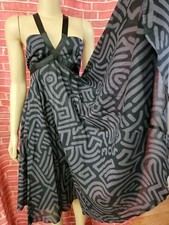 ALEXANDER  MCQUEEN  FLARE Summer DRESS  SIZE IT 42 UK 10 US 6 #11