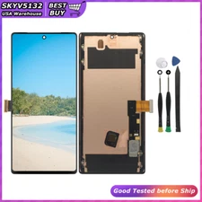 LCD Display Touch Screen 6.71" AMOLED For Google Pixel 6 Pro Assembly Frame