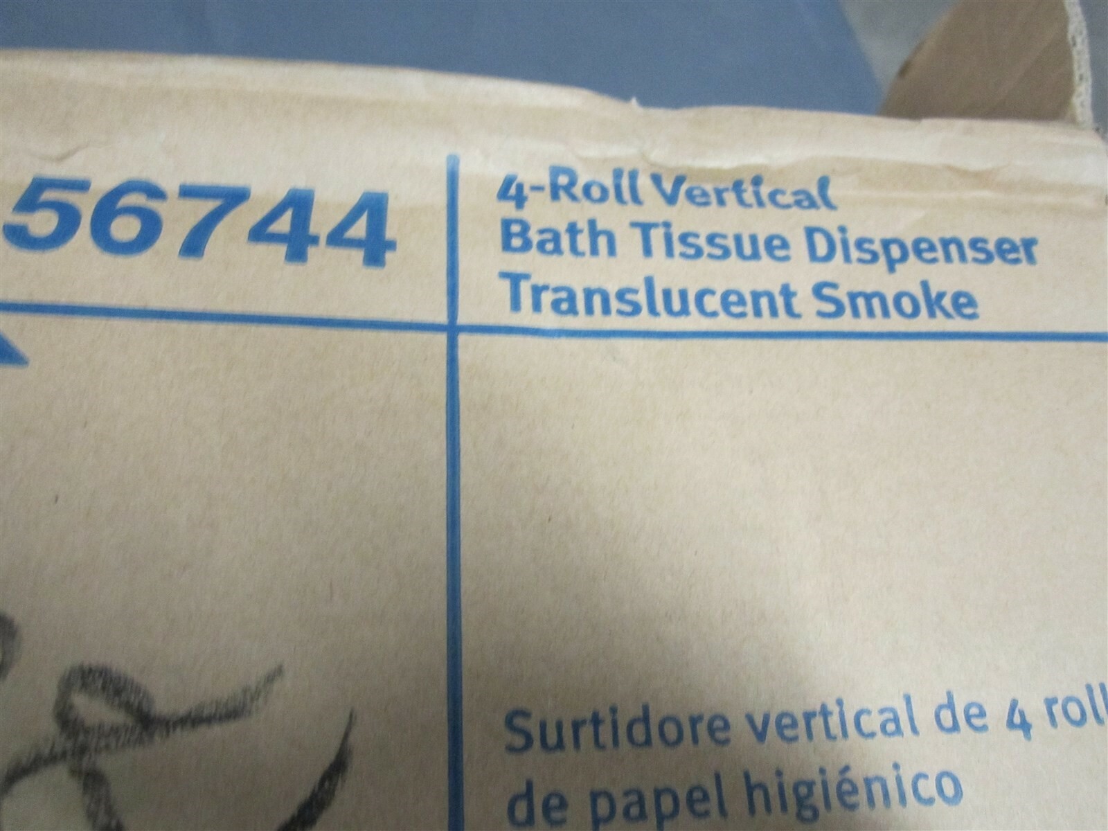 56744 Coreless 131/4" Toilet Paper Dispenser Holds 4