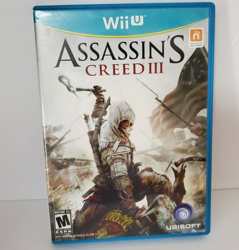 Assassin's Creed III Video Game (Nintendo Wii U, 2012) Ubisoft - Picture 1 of 3