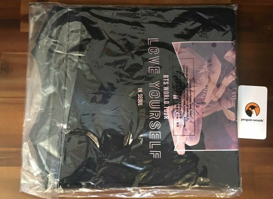 BTS WORLD TOUR LOVE YOURSELF IN SEOUL OFFICIAL MD T-SHIRT