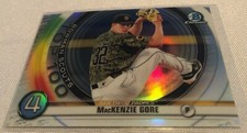 2020 Bowman Chrome Baseball MacKenzie Gore San Diego Padres Bowman Scouts #BTP-4