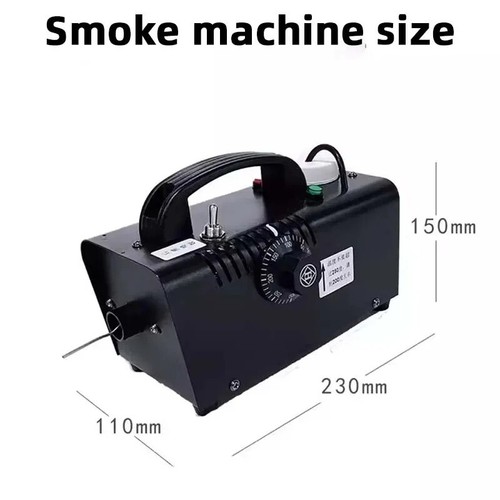 Pulverizador de humo exterior 12V esterilizador detección de fugas generador efectos de disparo - Imagen 6 de 9