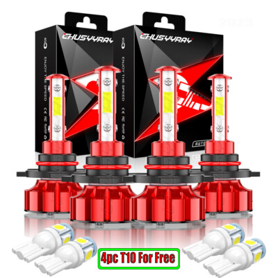 8000K LED Headlight Bulbs Hi Lo Beam Combo Kit For Chevy C1500 2500 - Foto 9