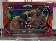 LUCAS ALMEIDA 2023 Panini Prizm UFC RED 165/199 ROOKIE