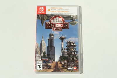 Constructor Plus (Nintendo Switch) Unsealed - Code Not Used