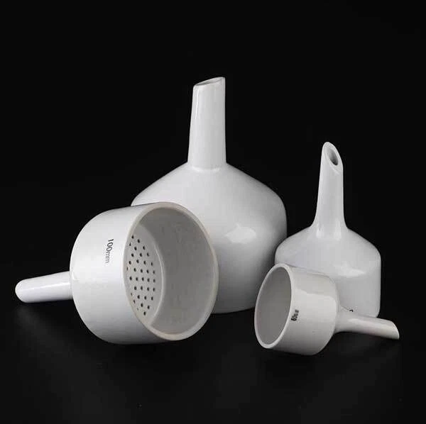 40mm - 200mm Ceramic Buchner Funnel Chemistry Lab Supplies Porcelain Funnels - Image 2 of 4